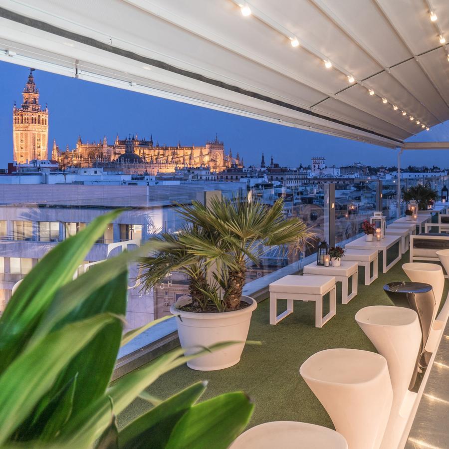 Hotel Inglaterra Siviglia Esterno foto