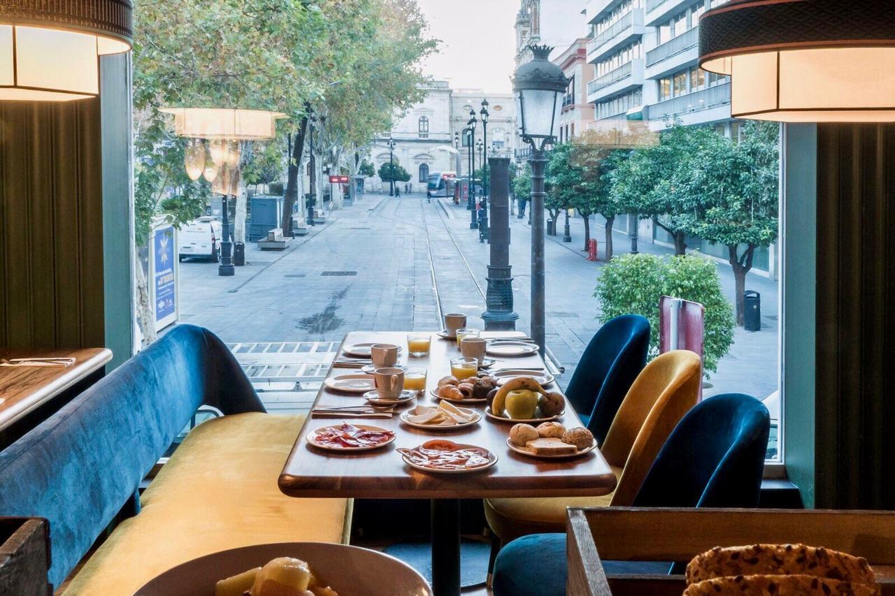 Hotel Inglaterra Siviglia Esterno foto